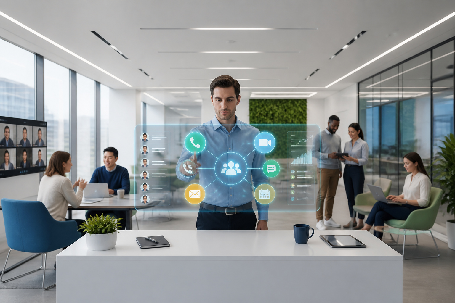 Communication unifiee en entreprise