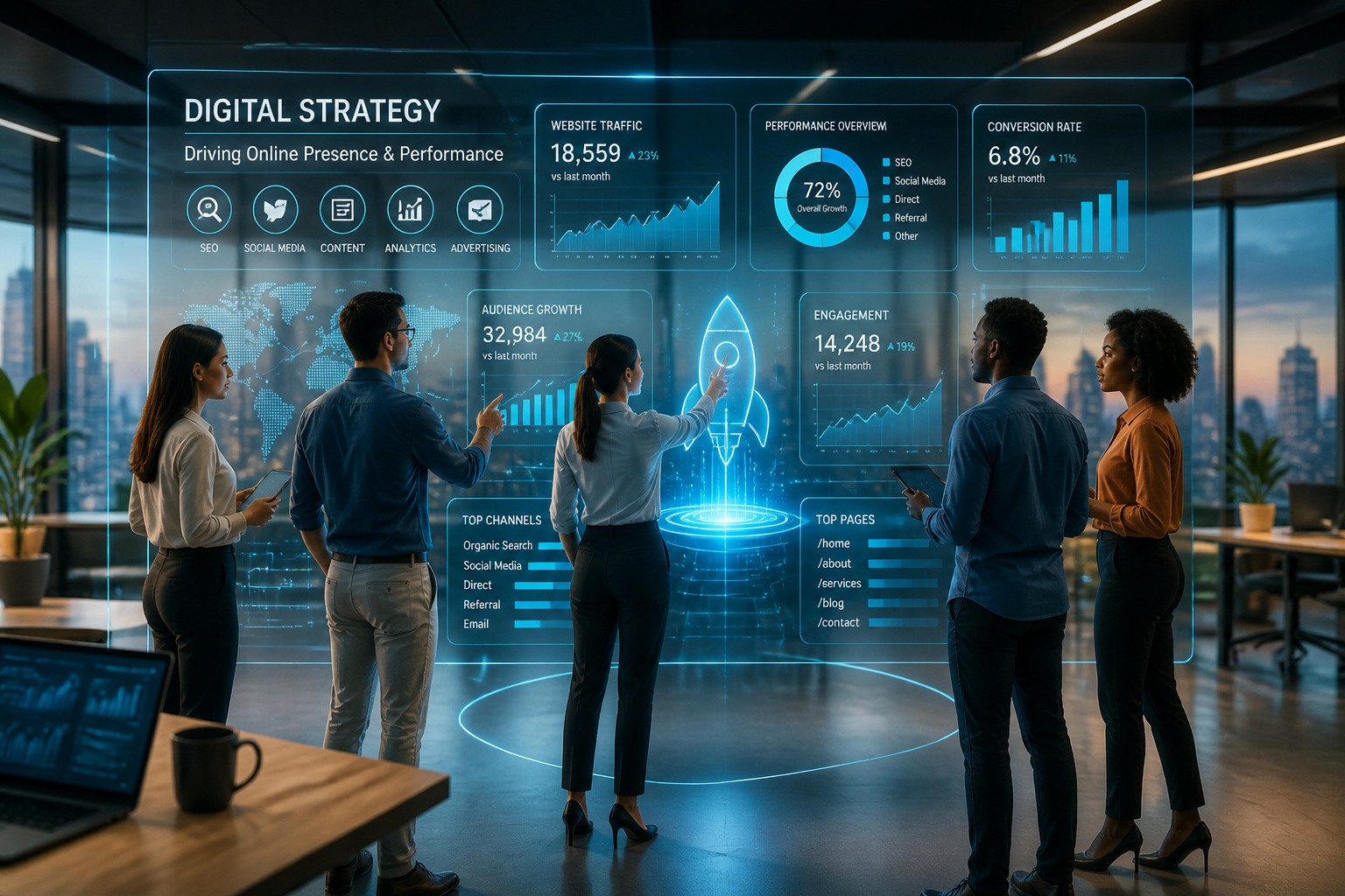 Strategie digitale analyse et performance